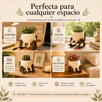 Mecedita™Tu Maceta Feliz