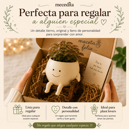 Mecedita™Tu Maceta Feliz